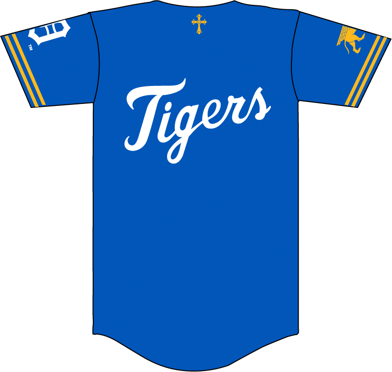 Chaldean Heritage Tigers Baseball Jersey Back 2026