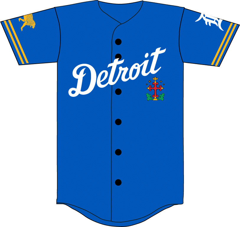 Chaldean Heritage Tigers Baseball Jersey Front 2026