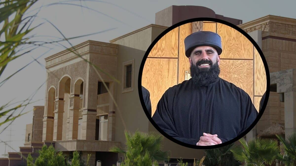 Fr Perrin Atisha Vice Rector Chaldean Patriarchal Seminary Erbil Iraq