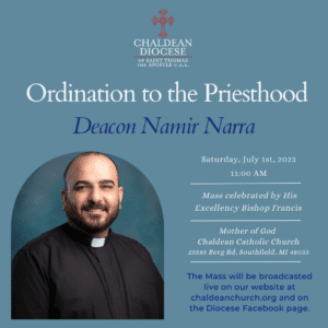 Ordination of Deacon Namir Narra